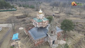 В Серпухове в храме обнаружили мозаику «Вифлеемская звезда»