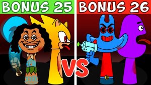 ИНКРЕДИБОКС СПРУНКИ: БИТВА БОНУСОВ 🔥 WENDA TREATMENT 25 VS 26 💥 КТО ЗАВОЕВАЕТ ХАОС? 🎧👹💥🎶