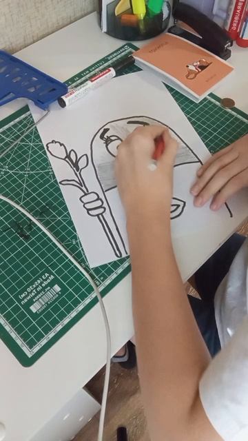 рисую хомяка Мишу только с лицом смайлика