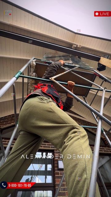 Остекление треугольного Фронтона на террасе смотреть онлайн