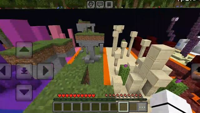 Minecraft паркур