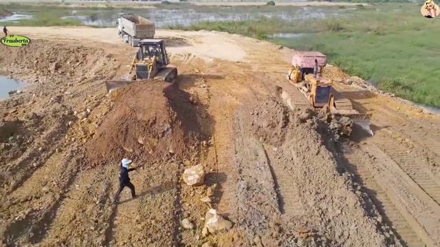 Строительство, новая площадка для засыпки, обзор смотреть онлайн