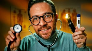 АСМР Твой Друг-Врач Проверит Тебе Здоровье и Полечит от Простуды