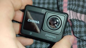 Экшн-камера Digma 880 за 4500 рублей, сравнение качества видео со старым смартфоном Redmi 9S