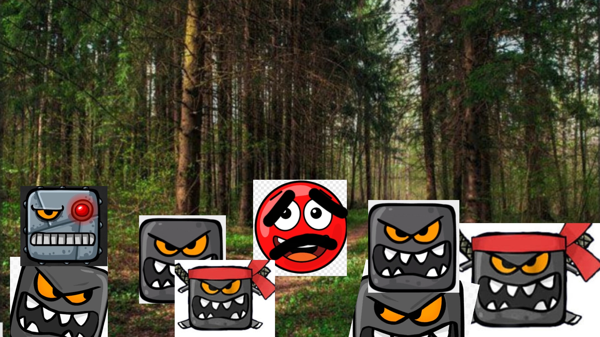 RED BALL 5 (2 уровень)