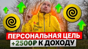 ИЗИ БАБКИ для КУРЬЕРА ! когда есть ЦЕЛЬ!#яндексдоставка #курьер #яндекседа