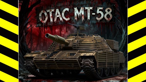 OTAC MT-58 - Бомблю на танке и от танка, достался бесплатно) #whinemachine #worldoftanks #миртанков