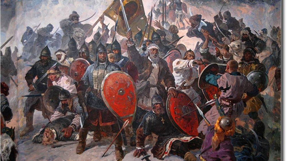 Взятие Киева монголо-татарами смотреть онлайн