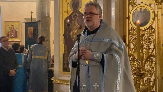 Проповедь на Праздник Введения во храм Пресвятой Богородицы, 4 декабря 2025 года смотреть онлайн