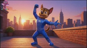 Щенячий патруль, Скай, Маршал, Эверест, Гончик, Крепыш и Роки стали щенками пауками. Для детей!