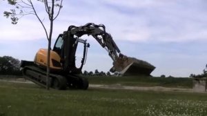 Танцующий экскаватор