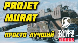 Projet Murat Tanks Blitz Очень сильный СТ!