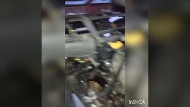 закрепил шины с дисками на вездеходе каракат