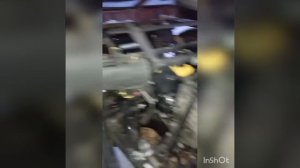 закрепил шины с дисками на вездеходе каракат