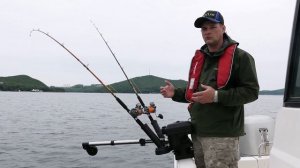 Троллинг симы с даунриггером