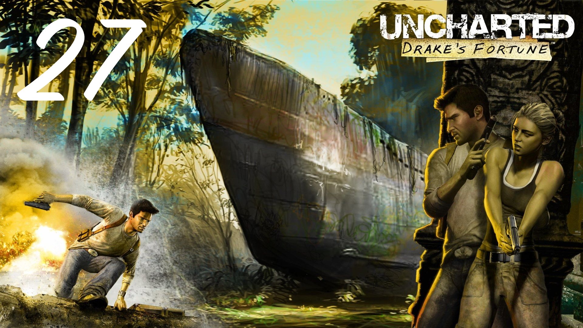 Uncharted: Drake's Fortune - Сердце Сокровищницы смотреть онлайн