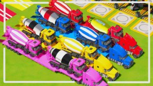 Мультики про машинки для детей. Яркие грузовики на дорогах проходят испытания. Мультики для малышей.