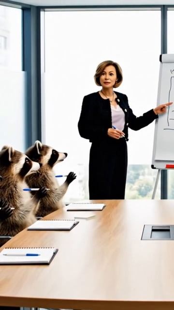 Даже енотов можно научить продавать 🤣 если тренер эксперт