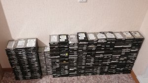 Мегаразбор жёстких дисков. 401 штука. 1 часть.