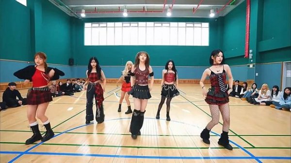 babymonster-psycho dance mirrored