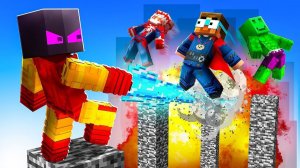 ✅ Мы Добавили Мод На  СУПЕРГЕРОЕВ На Столбы в Майнкрафт!