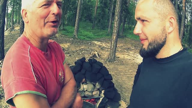 052_Баня из палатки. смотреть онлайн