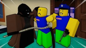 СТРАННЫЙ СТРОГИЙ ПАПА, НО ПОЛИЦИЯ — ЭТО СТРАННО! Анимация Roblox