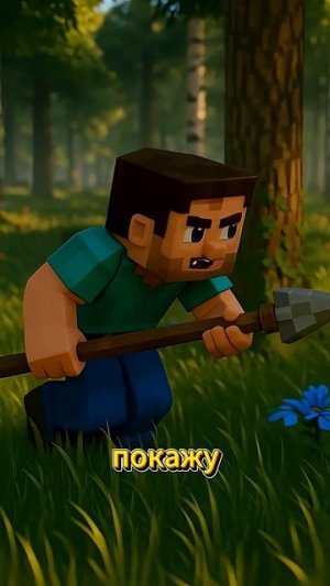 Стив хотел перехитрить Алекс, но что-то пошло не так 😅 #minecraft #funnyshorts