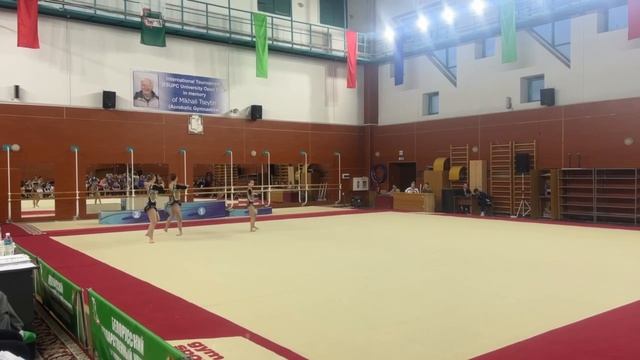 ТР Юниоры-1, Билык - Князева - Казимирова , ДК «Машиностроитель», Комбинированное упражнение