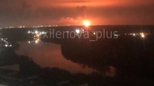 Появились кадры атаки БПЛА на Сызрань. Повреждён промышленный объект. 05.12.2025