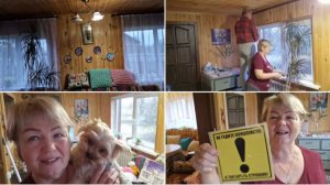 НАЧАЛА ГЕНЕРАЛИТЬ ПРИХОЖУЮ, ЛЁШИК ПОМОГАЕТ.