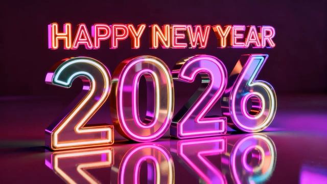 С Новым 2026 годом! Новогодние Футажи для Творчества смотреть онлайн