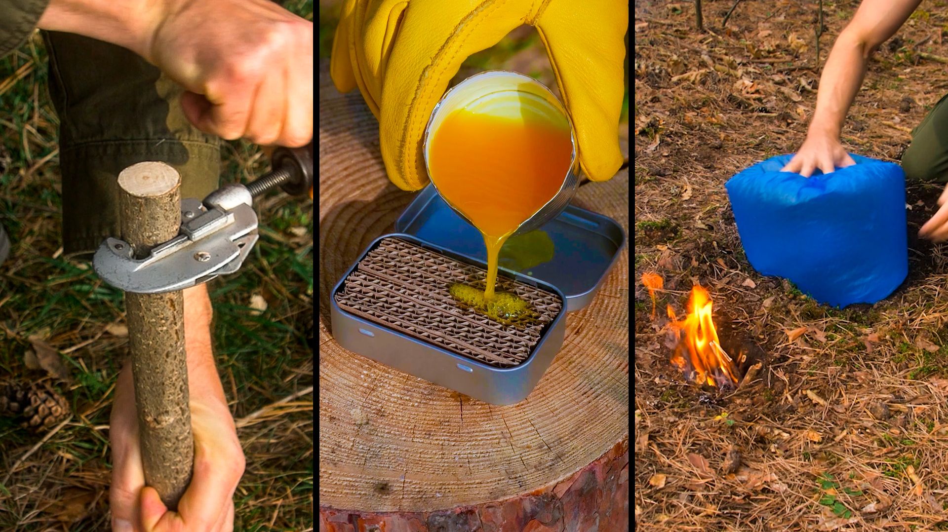 Полезные навыки ВЫЖИВАНИЯ в лесу, ИДЕИ и СОВЕТЫ в походе смотреть онлайн