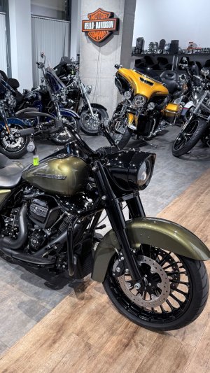 2017 Road King Special (Gold Olive)