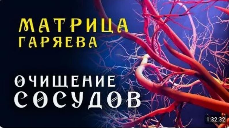 Матрица Гаряева Мощная Очистка Сосудов Всего Тела ☀️ Квантовое исцеление звуком смотреть онлайн
