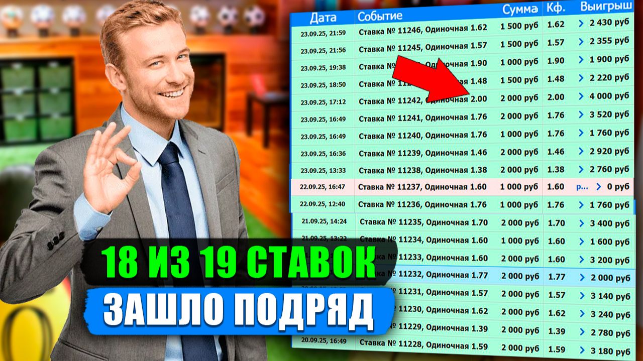 СМОТРИ, Я установил рекорд в ставках на спорт! Мой реальный заработок на ставках для всех смотреть онлайн