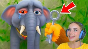 ОБЕЗЬЯНКА УКРАЛА КЛЮЧ У СЛОНА! I Am Monkey VR