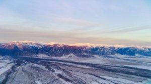 закат в Уймонской долине