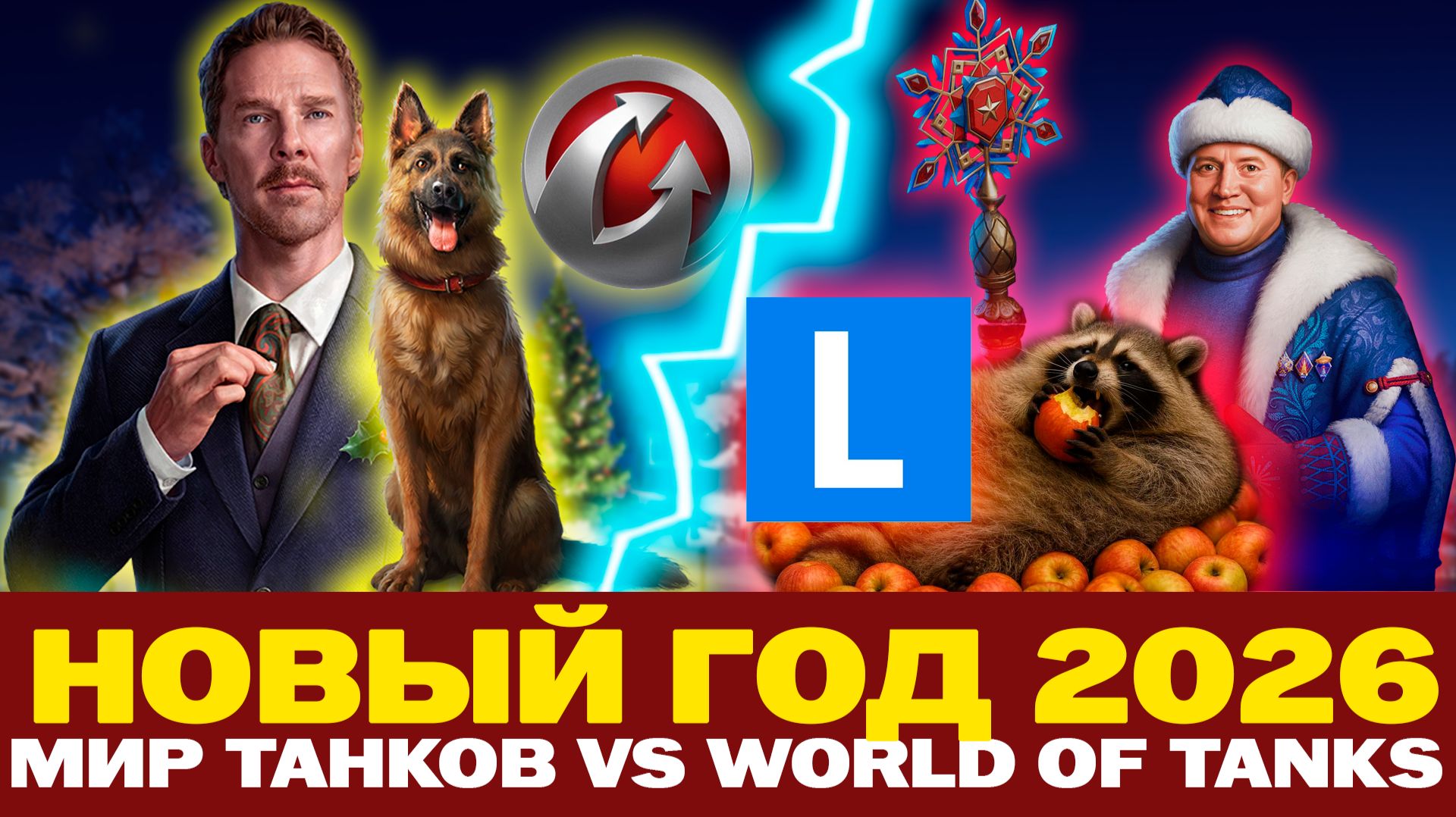 СРАВНЕНИЕ НОВОГО ГОДА 2026! | МИР ТАНКОВ VS WORLD OF TANKS