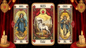 «Таро для Овна — Любовный прогноз на январь 2026: страсть, перемены и новые решения ❤️🔥»