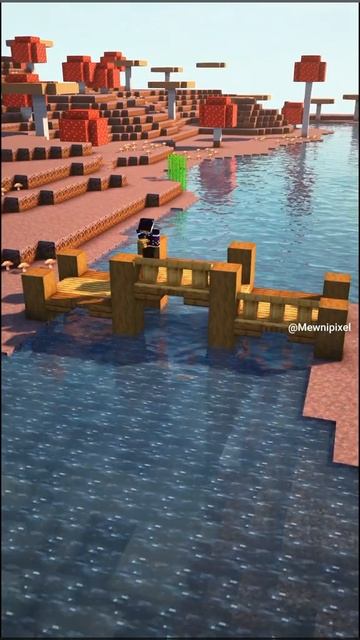 Мост в стиле мухоморов в майнкрафте смотреть онлайн