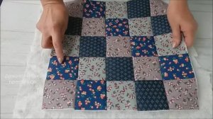 Этот метод находка для новичка и даже опытных мастериц. Как сшивать квадраты ровно.