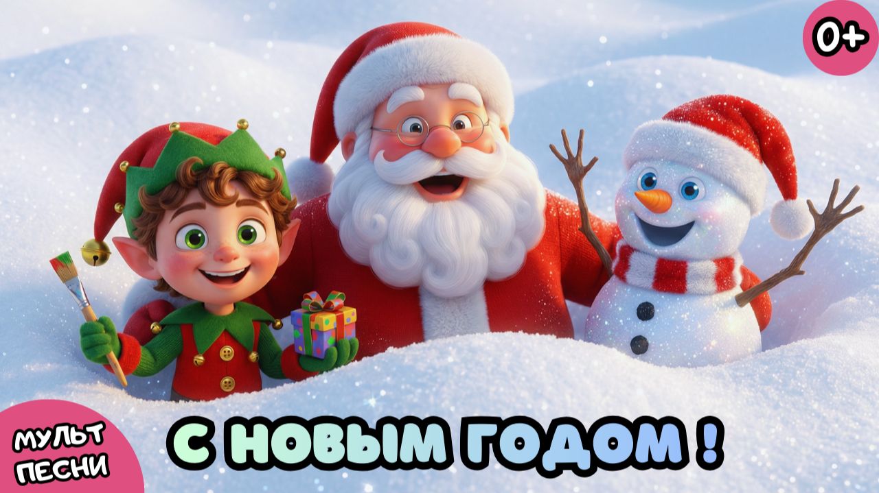 🎄 С НОВЫМ ГОДОМ !🍊Новогодняя Песня для Детей |🎁 Праздничный Мультик | Песни про Новый Год
