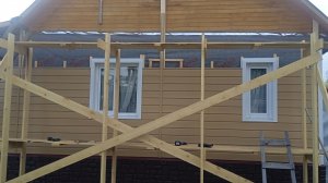 Утепление дома из бруса.