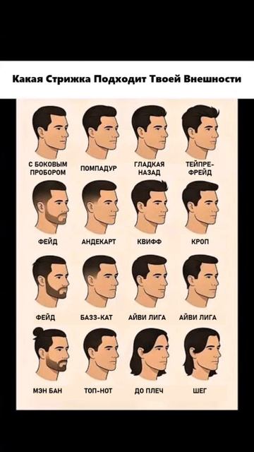 Какая стрижка соответствует Вашей индивидуальности?#стрижка #мужскиестрижки #hairstyle #уход #советы смотреть онлайн