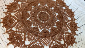 Салфетка "Ирис" ✨ Подробно ✨ Часть 1 - (1 - 15 ряды) ✨