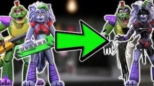 РАЗБИТЫЕ ВЕРСИИ АНИМАТРОНИКОВ ИЗ ФНАФ 9!!! FIVE NIGHTS AT FREDDY'S: SECURITY BREACH