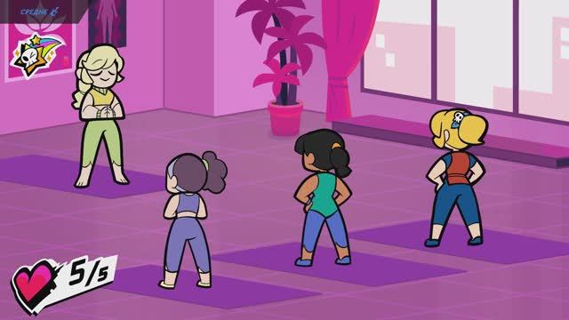 1.6.1 Мини-игра ''Легкая растяжка'' [Средне] (Rift of the Necrodancer)