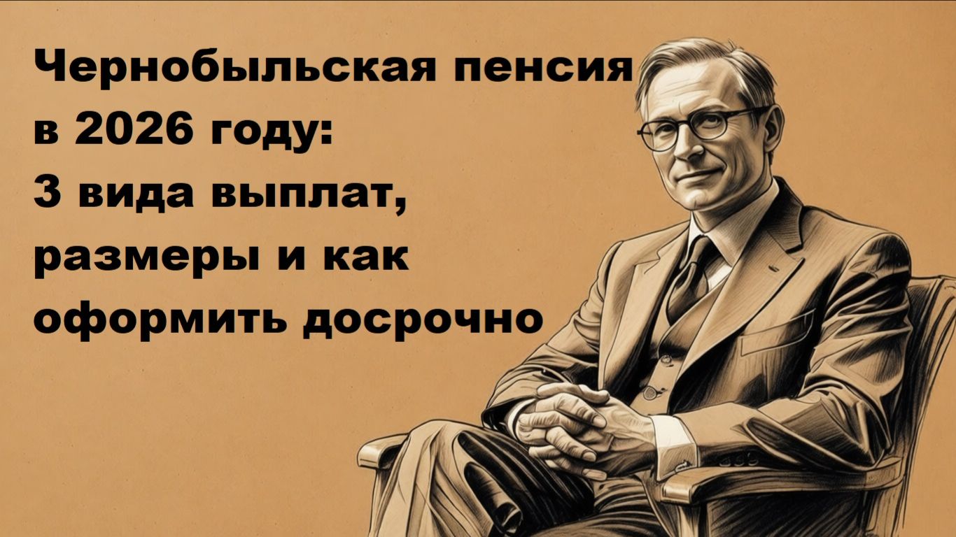 Пенсия чернобыльцам в 2026 году смотреть онлайн