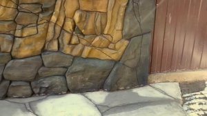 Строительство зоны отдыха: клумбы и стол из артбетона. Так все начиналось.